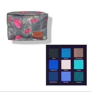 Eyeshadow Palette and Makeup Bag